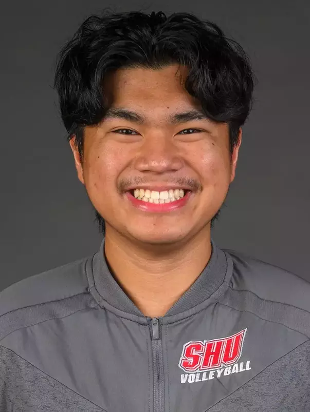 Gian Pido. SHU Men's Volleyball team headshots taken today at the Guest House on the Sacred Heart University's West Campus, Fairfield, CT. Tuesday, October 1, 2024. Photo by: Mark F. Conrad