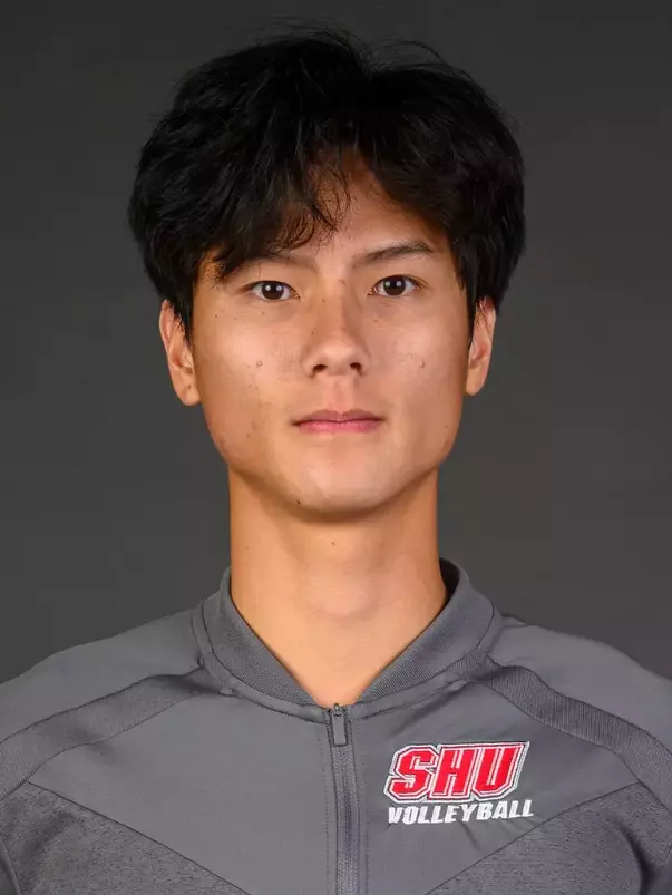 Jack Chow. SHU Men's Volleyball team headshots taken today at the Guest House on the Sacred Heart University's West Campus, Fairfield, CT. Tuesday, October 1, 2024. Photo by: Mark F. Conrad