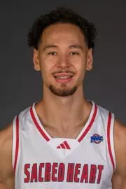 Bryce Johnson. The SHU Men's Basketball team's Media Day was held today at the Guest House on the Sacred Heart University's West Campus, Fairfield, CT. Tuesday, October 1, 2024. Photo by: Mark F. Conrad