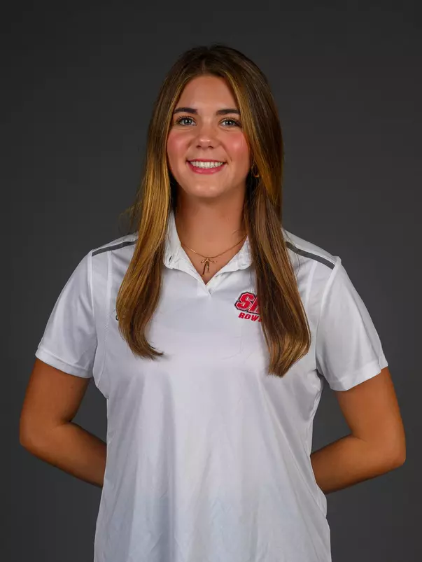 Callie Bellwoar . The SHU Rowing team's Media Day was held today at the Guest House on Sacred Heart Universitry's West Campus, Fairfield, CT. Tuesday, October 22, 2024. Photo by: Mark F. Conrad