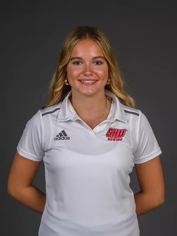 Ava Ciauro. The SHU Rowing team's Media Day was held today at the Guest House on Sacred Heart Universitry's West Campus, Fairfield, CT. Tuesday, October 22, 2024. Photo by: Mark F. Conrad