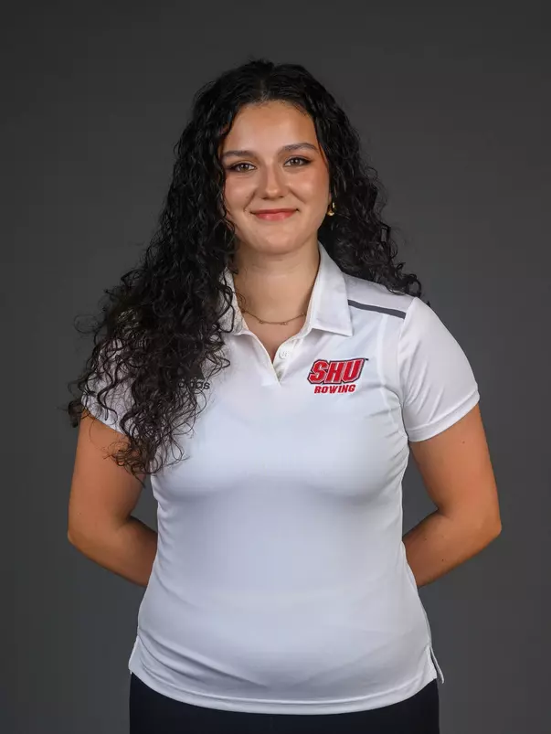 Ava Ciauro. The SHU Rowing team's Media Day was held today at the Guest House on Sacred Heart Universitry's West Campus, Fairfield, CT. Tuesday, October 22, 2024. Photo by: Mark F. Conrad