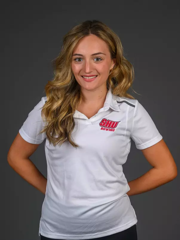 Ava Del Greco. The SHU Rowing team's Media Day was held today at the Guest House on Sacred Heart Universitry's West Campus, Fairfield, CT. Tuesday, October 22, 2024. Photo by: Mark F. Conrad