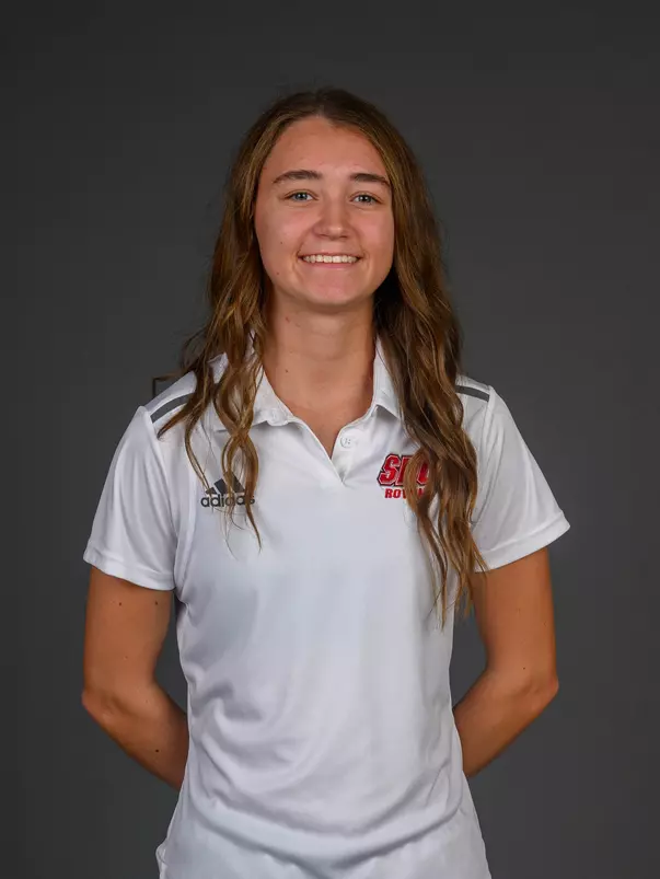Sofia Fisher. The SHU Rowing team's Media Day was held today at the Guest House on Sacred Heart Universitry's West Campus, Fairfield, CT. Tuesday, October 22, 2024. Photo by: Mark F. Conrad