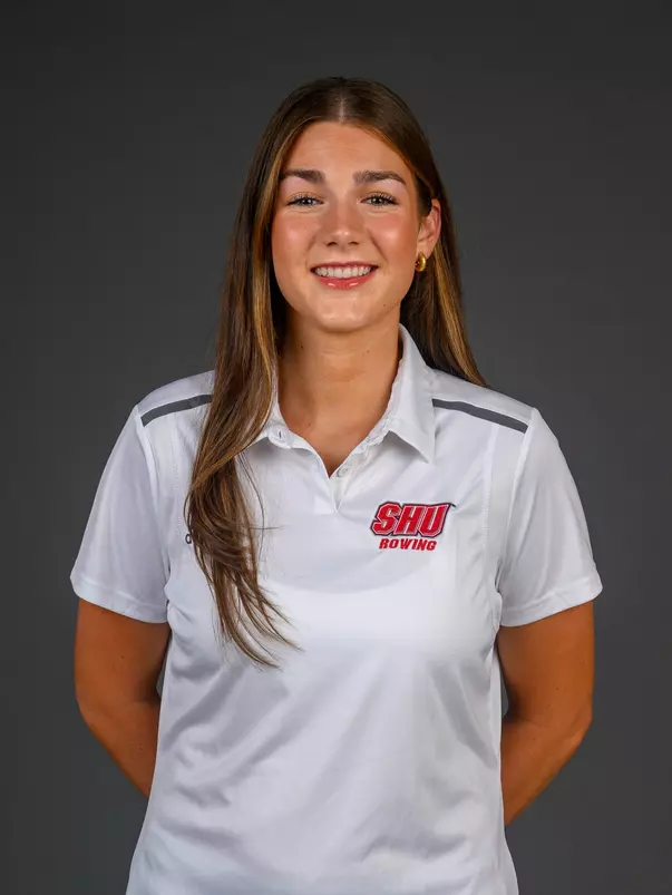 Sophia Gatto. The SHU Rowing team's Media Day was held today at the Guest House on Sacred Heart Universitry's West Campus, Fairfield, CT. Tuesday, October 22, 2024. Photo by: Mark F. Conrad