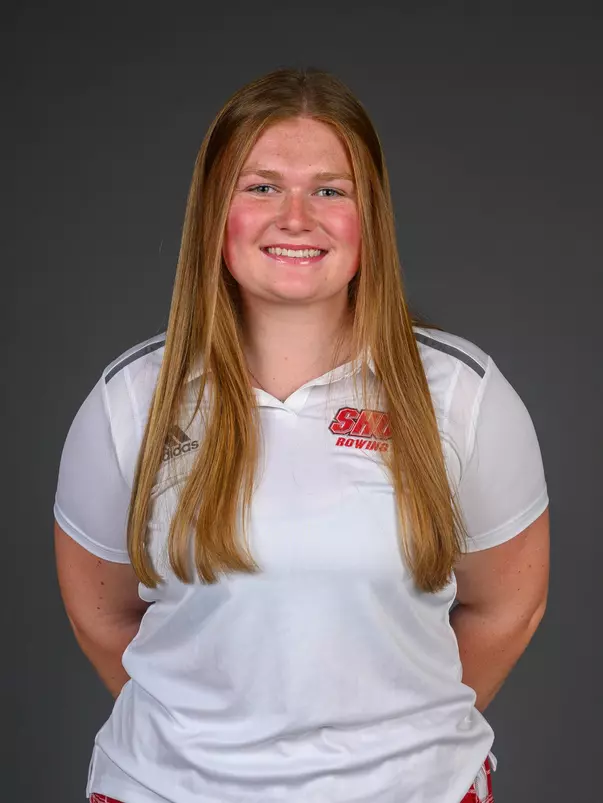 Rylie HallThe SHU Rowing team's Media Day was held today at the Guest House on Sacred Heart Universitry's West Campus, Fairfield, CT. Tuesday, October 22, 2024. Photo by: Mark F. Conrad