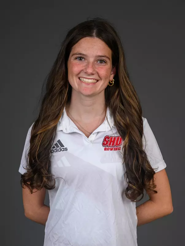 Sydney Kaiser. The SHU Rowing team's Media Day was held today at the Guest House on Sacred Heart Universitry's West Campus, Fairfield, CT. Tuesday, October 22, 2024. Photo by: Mark F. Conrad