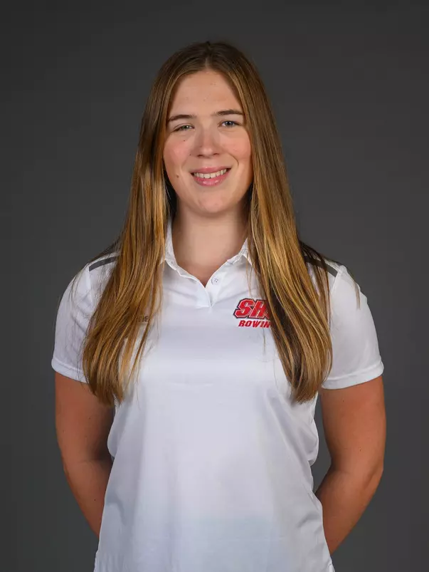 Samantha Keith. The SHU Rowing team's Media Day was held today at the Guest House on Sacred Heart Universitry's West Campus, Fairfield, CT. Tuesday, October 22, 2024. Photo by: Mark F. Conrad