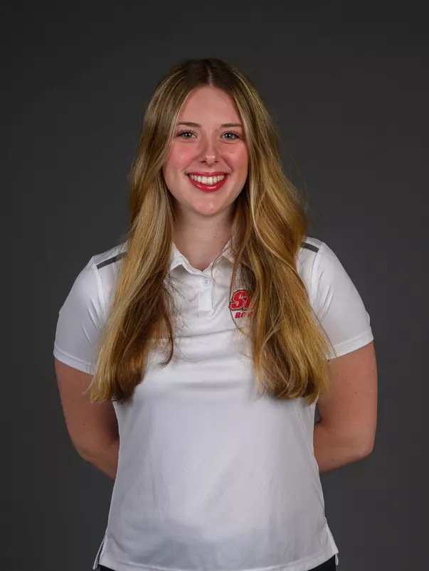 Lauren McQuillan. The SHU Rowing team's Media Day was held today at the Guest House on Sacred Heart Universitry's West Campus, Fairfield, CT. Tuesday, October 22, 2024. Photo by: Mark F. Conrad