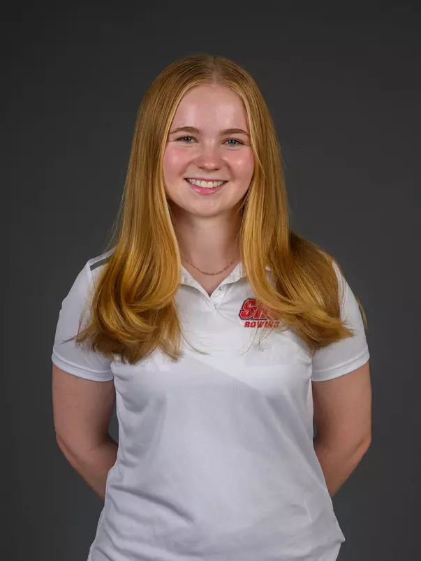 Susan Munley . The SHU Rowing team's Media Day was held today at the Guest House on Sacred Heart Universitry's West Campus, Fairfield, CT. Tuesday, October 22, 2024. Photo by: Mark F. Conrad
