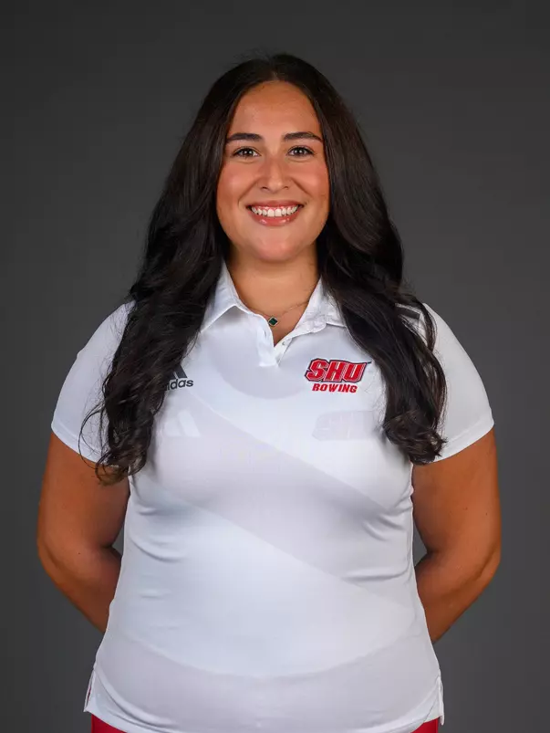 Alyssa Paredes. The SHU Rowing team's Media Day was held today at the Guest House on Sacred Heart Universitry's West Campus, Fairfield, CT. Tuesday, October 22, 2024. Photo by: Mark F. Conrad