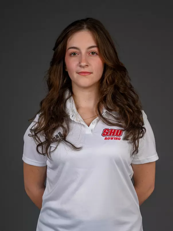 Jacqueline Paradiso. The SHU Rowing team's Media Day was held today at the Guest House on Sacred Heart Universitry's West Campus, Fairfield, CT. Tuesday, October 22, 2024. Photo by: Mark F. Conrad