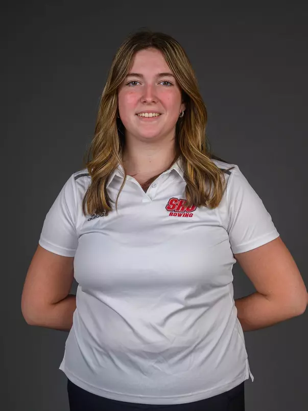 Rachel Proulx. The SHU Rowing team's Media Day was held today at the Guest House on Sacred Heart Universitry's West Campus, Fairfield, CT. Tuesday, October 22, 2024. Photo by: Mark F. Conrad
