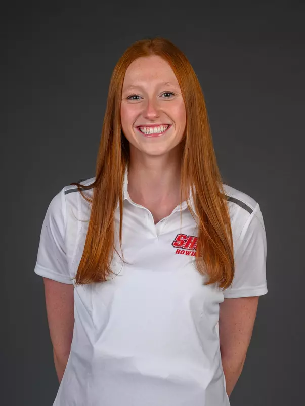 Mia Purcell. The SHU Rowing team's Media Day was held today at the Guest House on Sacred Heart Universitry's West Campus, Fairfield, CT. Tuesday, October 22, 2024. Photo by: Mark F. Conrad