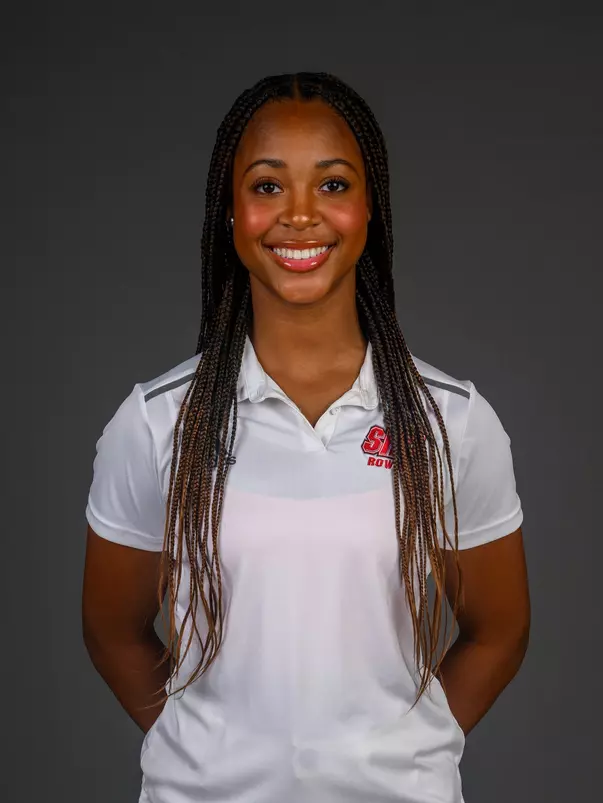 Trinity Savage. The SHU Rowing team's Media Day was held today at the Guest House on Sacred Heart Universitry's West Campus, Fairfield, CT. Tuesday, October 22, 2024. Photo by: Mark F. Conrad
