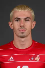 Aidan Borra. The SHU Men's Soccer team's Media Day held at the Guest House on Sacred Heart University's West Campus, Fairfield, CT. Thursday, August 8, 2024. Photo by; Mark F. Conrad