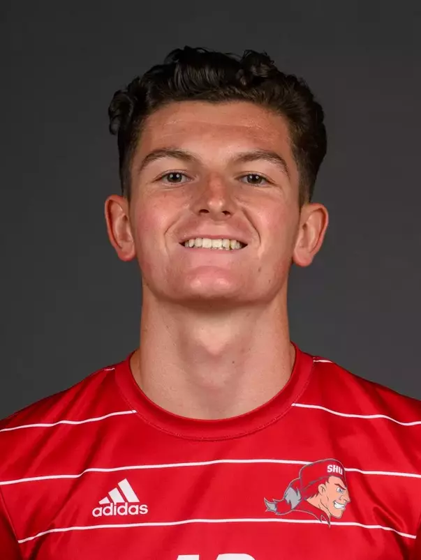 Luca Mulhare. The SHU Men's Soccer team's Media Day held at the Guest House on Sacred Heart University's West Campus, Fairfield, CT. Thursday, August 8, 2024. Photo by; Mark F. Conrad
