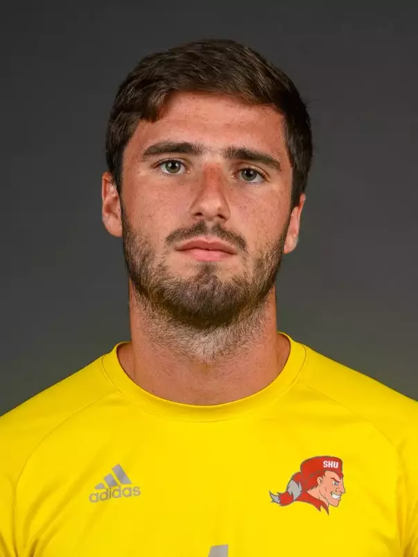 Andrew Hammersley. The SHU Men's Soccer team's Media Day held at the Guest House on Sacred Heart University's West Campus, Fairfield, CT. Thursday, August 8, 2024. Photo by; Mark F. Conrad