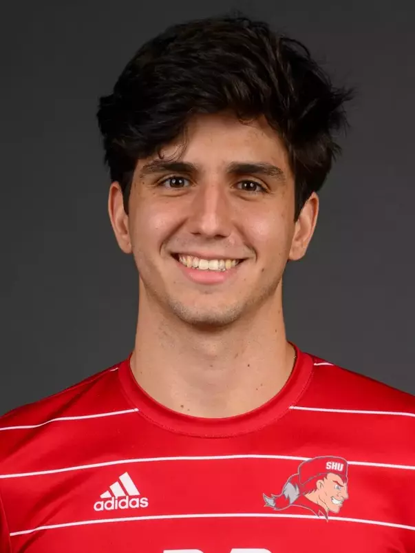 JP Nunes. The SHU Men's Soccer team's Media Day held at the Guest House on Sacred Heart University's West Campus, Fairfield, CT. Thursday, August 8, 2024. Photo by; Mark F. Conrad