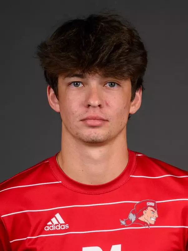 Zachary Lorenz. The SHU Men's Soccer team's Media Day held at the Guest House on Sacred Heart University's West Campus, Fairfield, CT. Thursday, August 8, 2024. Photo by; Mark F. Conrad