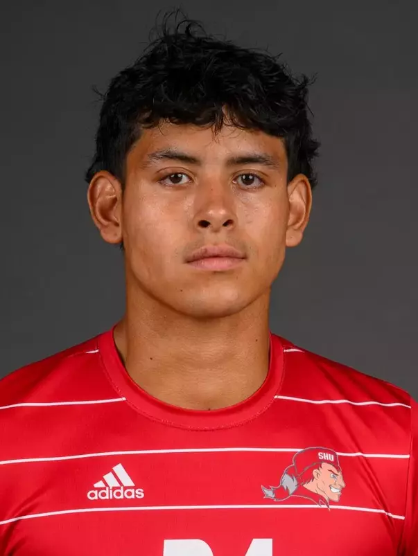 Alejo Woelper. The SHU Men's Soccer team's Media Day held at the Guest House on Sacred Heart University's West Campus, Fairfield, CT. Thursday, August 8, 2024. Photo by; Mark F. Conrad
