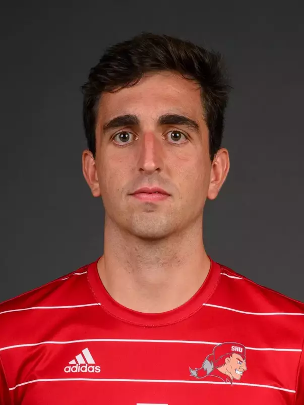 Pablo Alcoba. The SHU Men's Soccer team's Media Day held at the Guest House on Sacred Heart University's West Campus, Fairfield, CT. Thursday, August 8, 2024. Photo by; Mark F. Conrad
