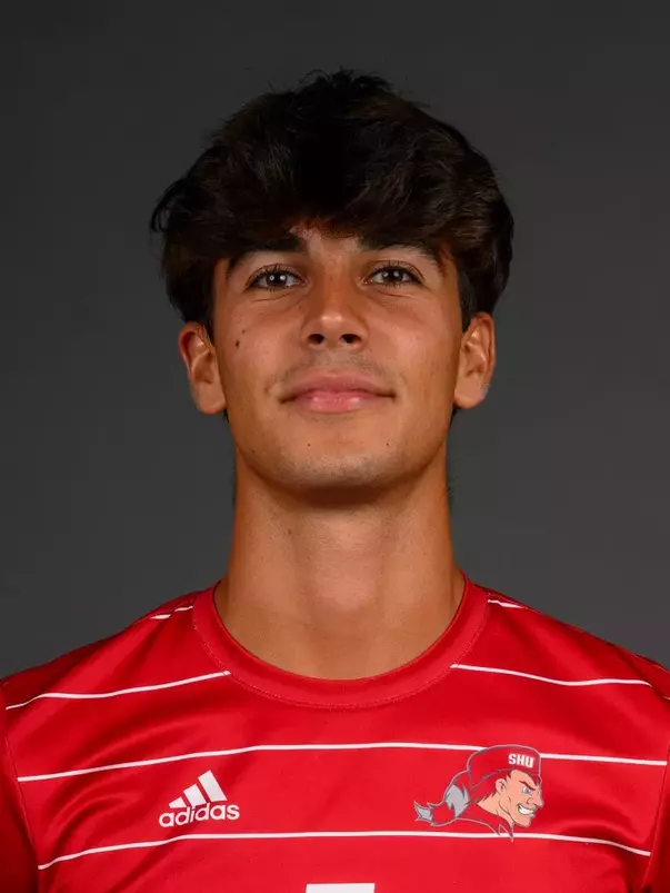 David Garcia Gallego. The SHU Men's Soccer team's Media Day held at the Guest House on Sacred Heart University's West Campus, Fairfield, CT. Thursday, August 8, 2024. Photo by; Mark F. Conrad
