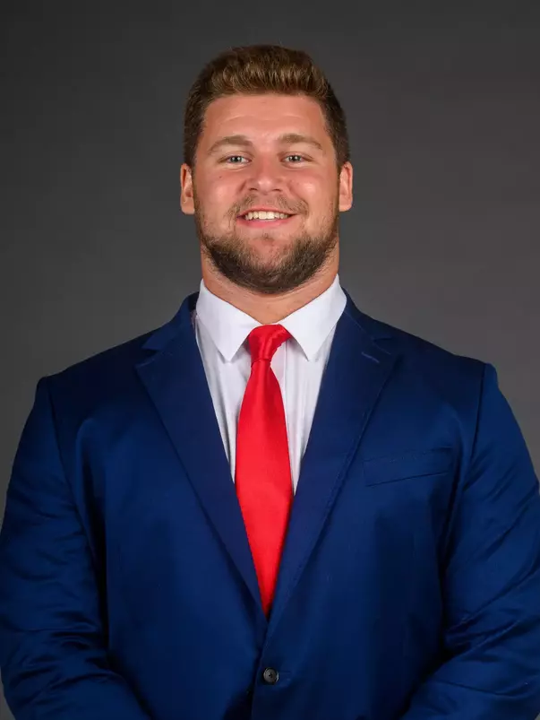 Cole De Magistris. The SHU Football team's Media Day held at the Guest House on Sacred Heart University's West Campus, Fairfield, CT. Wednesday, August 7, 2024. Photo by; Mark F. Conrad