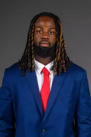 Caleb Dennis. The SHU Football team's Media Day held at the Guest House on Sacred Heart University's West Campus, Fairfield, CT. Wednesday, August 7, 2024. Photo by; Mark F. Conrad