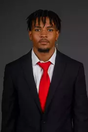 Hashym Hobbs-Harris. The SHU Football team's Media Day held at the Guest House on Sacred Heart University's West Campus, Fairfield, CT. Wednesday, August 7, 2024. Photo by; Mark F. Conrad
