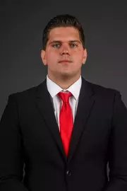 Cam Rosinsky. The SHU Football team's Media Day held at the Guest House on Sacred Heart University's West Campus, Fairfield, CT. Wednesday, August 7, 2024. Photo by; Mark F. Conrad
