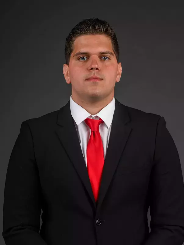 Cam Rosinsky. The SHU Football team's Media Day held at the Guest House on Sacred Heart University's West Campus, Fairfield, CT. Wednesday, August 7, 2024. Photo by; Mark F. Conrad