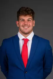 Nicholas Patrakis. The SHU Football team's Media Day held at the Guest House on Sacred Heart University's West Campus, Fairfield, CT. Wednesday, August 7, 2024. Photo by; Mark F. Conrad