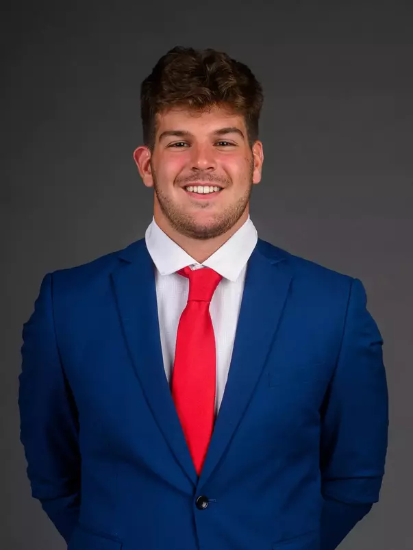 Nicholas Patrakis. The SHU Football team's Media Day held at the Guest House on Sacred Heart University's West Campus, Fairfield, CT. Wednesday, August 7, 2024. Photo by; Mark F. Conrad