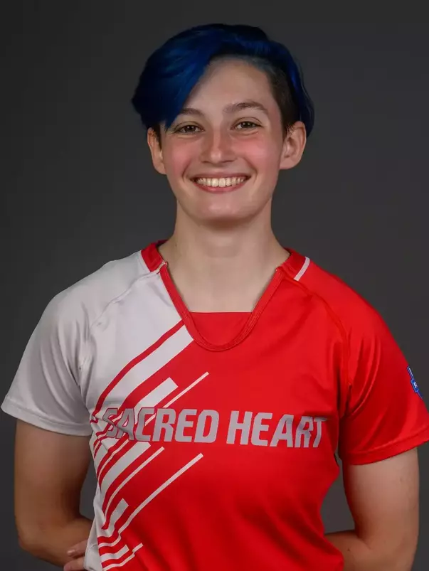 Josie O'Donnell. The SHU Women's Rugby teams Media Day held at the Guest House on Sacred Heart University's West Campus, Fairfield, CT. Monday, August 19, 2024. Photo by: Mark F. Conrad