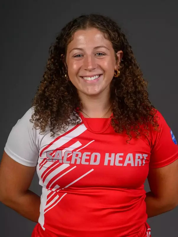 Samantha Melvin. The SHU Women's Rugby teams Media Day held at the Guest House on Sacred Heart University's West Campus, Fairfield, CT. Monday, August 19, 2024. Photo by: Mark F. Conrad
