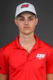 Finlay Conrad. SHU Men's and Women's Golf Media Day held at the Guest House, Sacred Heart University's West Campus. Wednesday, August 21, 2024. Photo by: Mark F. Conrad