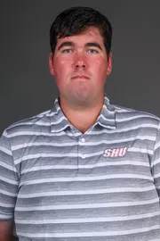James Murray. SHU Men's and Women's Golf Media Day held at the Guest House, Sacred Heart University's West Campus. Wednesday, August 21, 2024. Photo by: Mark F. Conrad
