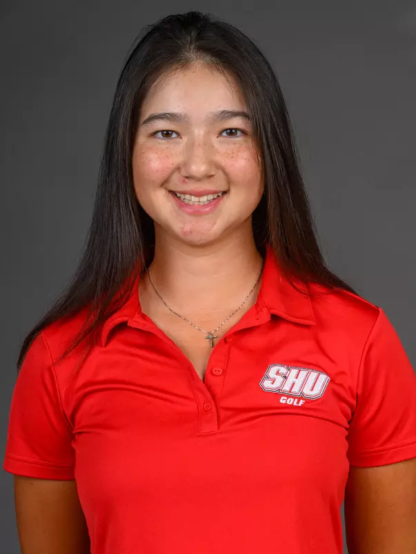 Jessie Burch. SHU Men's and Women's Golf Media Day held at the Guest House, Sacred Heart University's West Campus. Wednesday, August 21, 2024. Photo by: Mark F. Conrad
