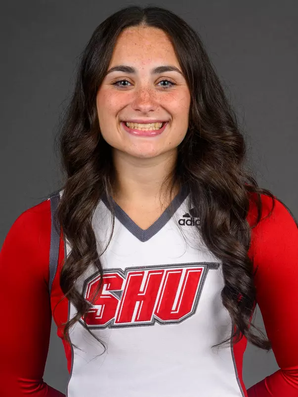 Deanna Palladino. The SHU Cheerleading team's Media Day held at the Guest House on Sacred Heart University's West Campus, Fairfield, CT. Monday, August 5 2024. Photo by; Mark F. Conrad