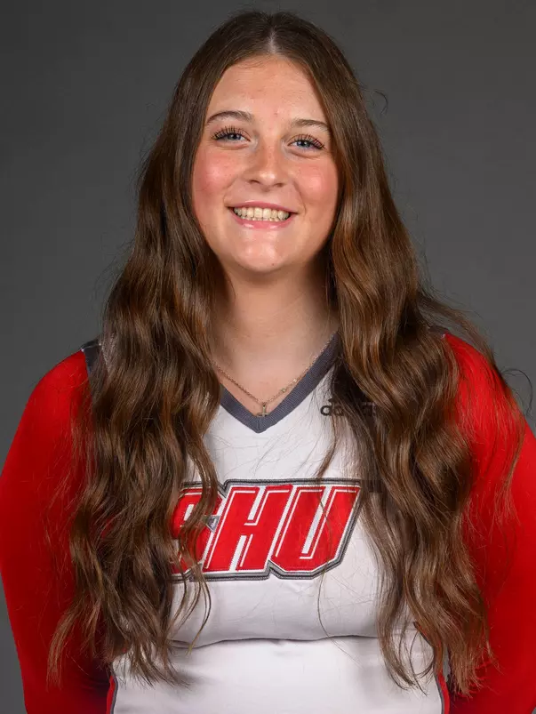 Emily Gaudet. The SHU Cheerleading team's Media Day held at the Guest House on Sacred Heart University's West Campus, Fairfield, CT. Monday, August 5 2024. Photo by; Mark F. Conrad