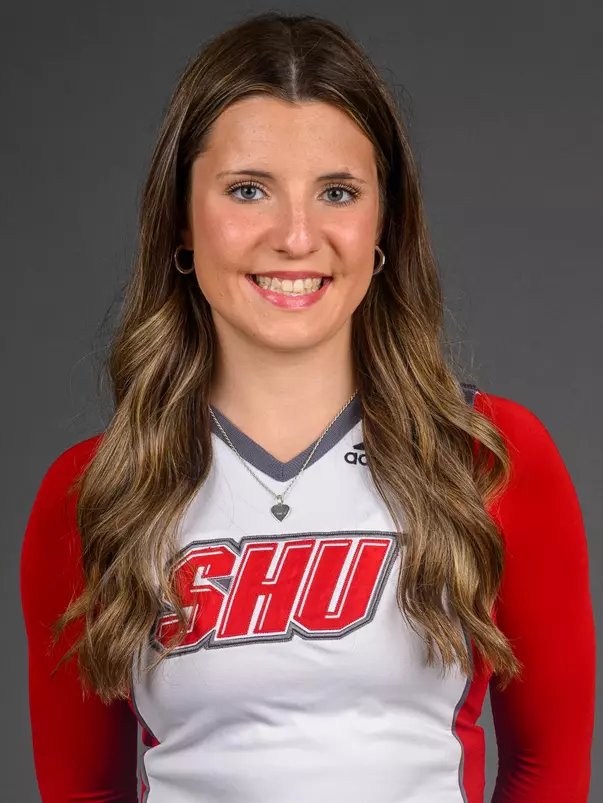 Gianna Cochems. The SHU Cheerleading team's Media Day held at the Guest House on Sacred Heart University's West Campus, Fairfield, CT. Monday, August 5 2024. Photo by; Mark F. Conrad