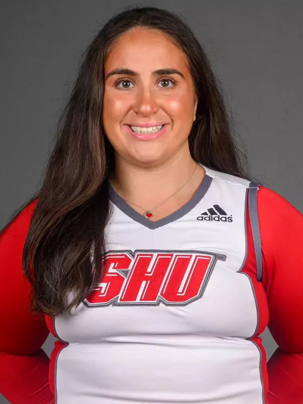 Honora Saccu. The SHU Cheerleading team's Media Day held at the Guest House on Sacred Heart University's West Campus, Fairfield, CT. Monday, August 5 2024. Photo by; Mark F. Conrad