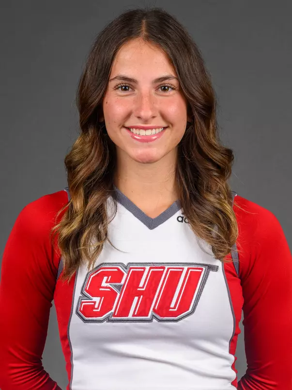Lauren Olivo. The SHU Cheerleading team's Media Day held at the Guest House on Sacred Heart University's West Campus, Fairfield, CT. Monday, August 5 2024. Photo by; Mark F. Conrad