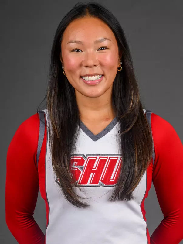 Marnie Ziporkin. The SHU Cheerleading team's Media Day held at the Guest House on Sacred Heart University's West Campus, Fairfield, CT. Monday, August 5 2024. Photo by; Mark F. Conrad