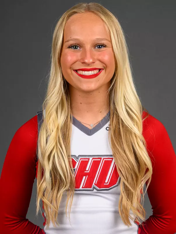Sarina Paradiso. The SHU Cheerleading team's Media Day held at the Guest House on Sacred Heart University's West Campus, Fairfield, CT. Monday, August 5 2024. Photo by; Mark F. Conrad