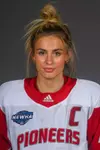 Sydney Antonakis. SHU Women's Ice Hockey team's Media Day held at the Guest House Sacred Heart University's West Campus, Fairfield, CT. Friday, August 30, 2024. Photo by: Mark F. Conrad