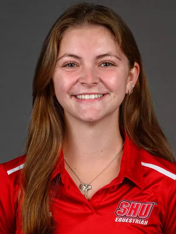 Kayla DeStephanis. The SHU Equestrian team's Media Day held at the Guest House at Sacred Heart University's West Campus. Friday, September 6, 2024. Photo by: Mark F. Conrad