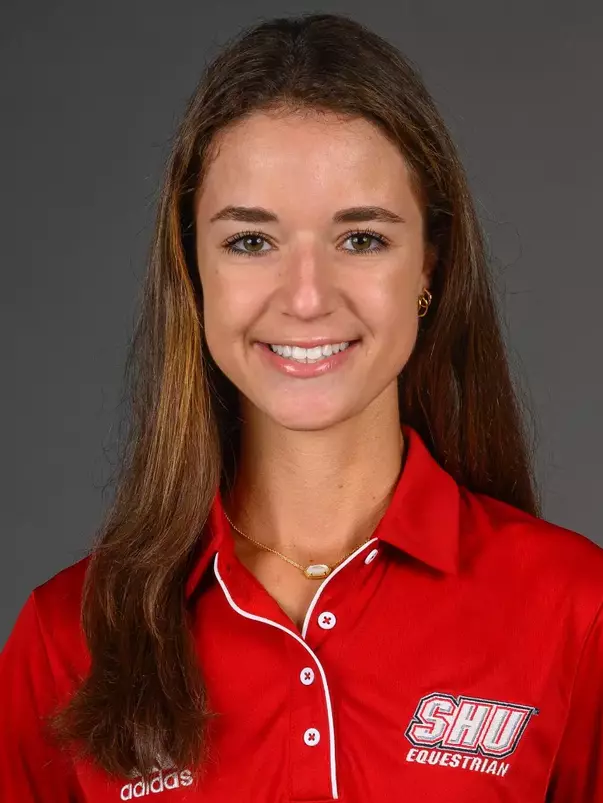 Frankie Falise. The SHU Equestrian team's Media Day held at the Guest House at Sacred Heart University's West Campus. Friday, September 6, 2024. Photo by: Mark F. Conrad