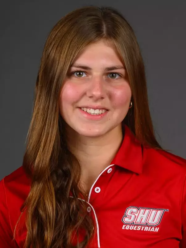 Eva Froio. The SHU Equestrian team's Media Day held at the Guest House at Sacred Heart University's West Campus. Friday, September 6, 2024. Photo by: Mark F. Conrad
